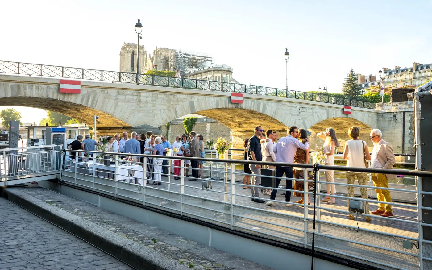 La Péniche de Nathalie, péniche, Aux portes de Paris, jusqu'à 180 personnes debout — photo 3
