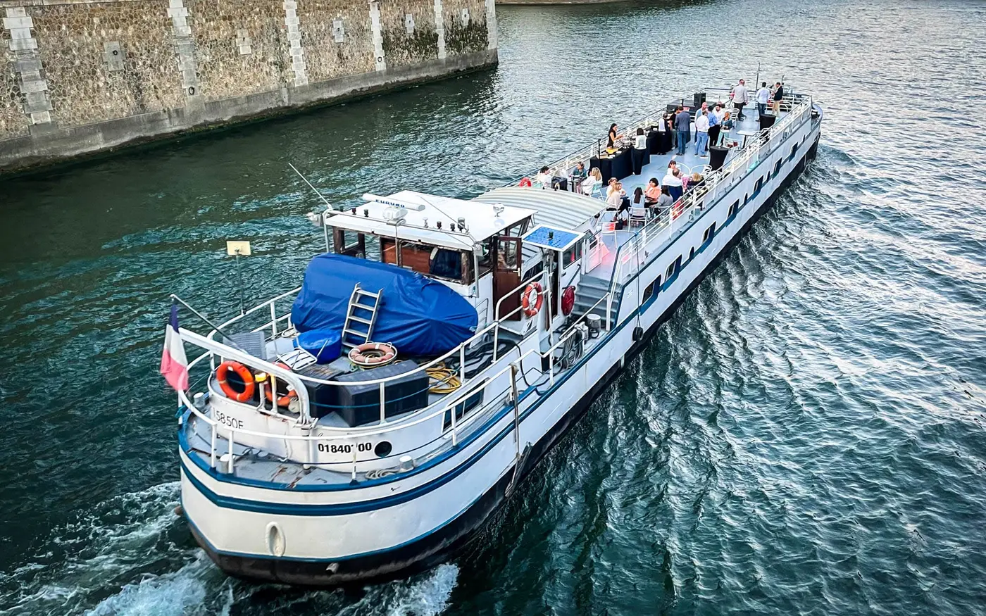 La Péniche de Sidonie, lieu privatisable à Paris