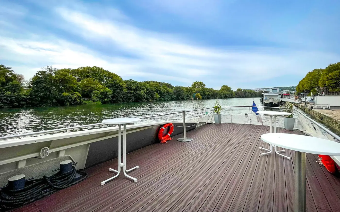 La Péniche d'Eva, lieu privatisable à Paris