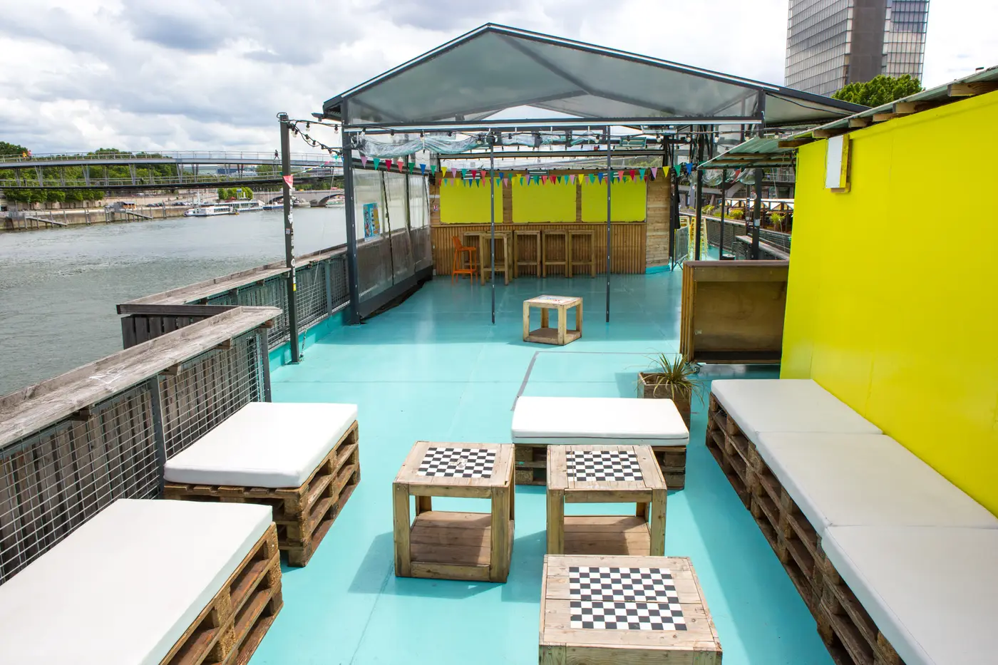 Le Petit Bain Rooftop, rooftop, Paris 13e, jusqu'à 150 personnes debout — photo 5