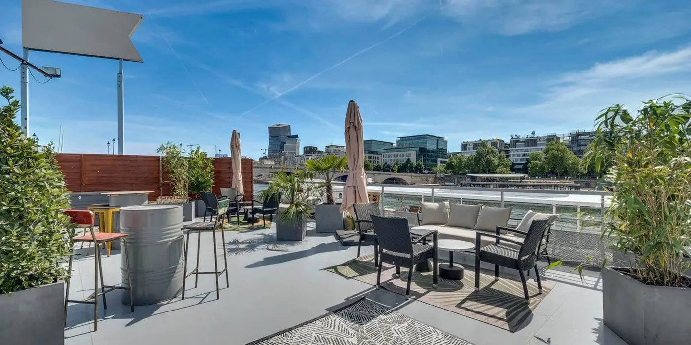 Le Ponton Emile, rooftop, Paris 12e, jusqu'à 100 personnes debout — photo 4