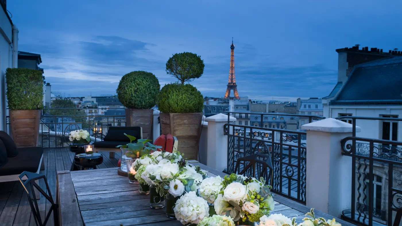 Suite Marignan Eiffel, rooftop, Paris 8e, jusqu'à 50 personnes debout — photo 3